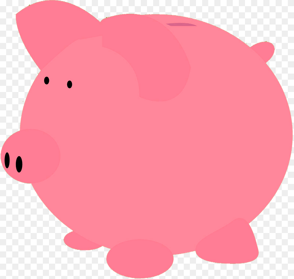 Cartoon Piggy Bank Clipart, Piggy Bank, Animal, Bear, Mammal Png Image