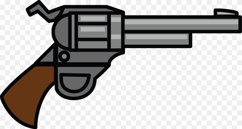 Cartoon Pistol Clip Art, Firearm, Gun, Handgun, Weapon Free Transparent Png