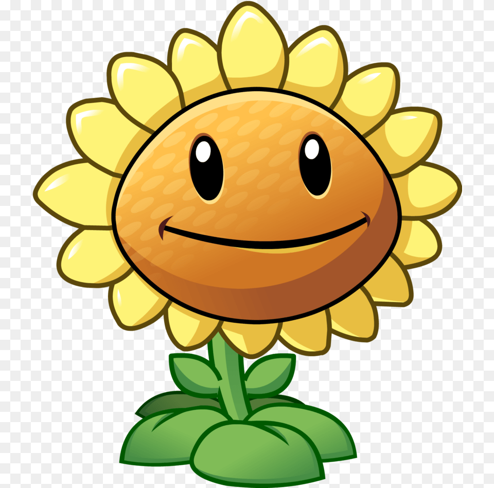 Cartoon Plant Plants Vs Zombies 2 Sunflower, Flower, Dynamite, Weapon, Daisy Png