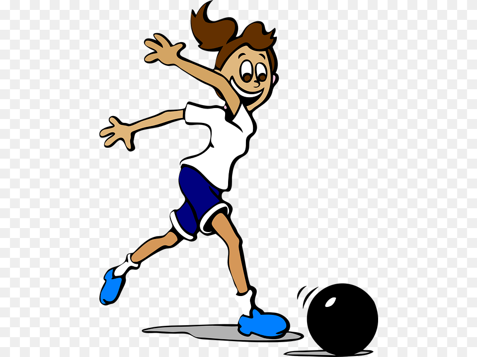 Cartoon Playing Football Girl, Shorts, Clothing, Baby, Person Free Transparent Png