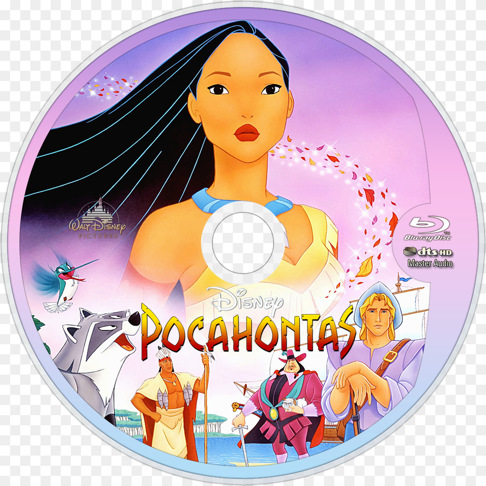 Cartoon Pocahontas, Disk, Dvd, Adult, Female Free Png