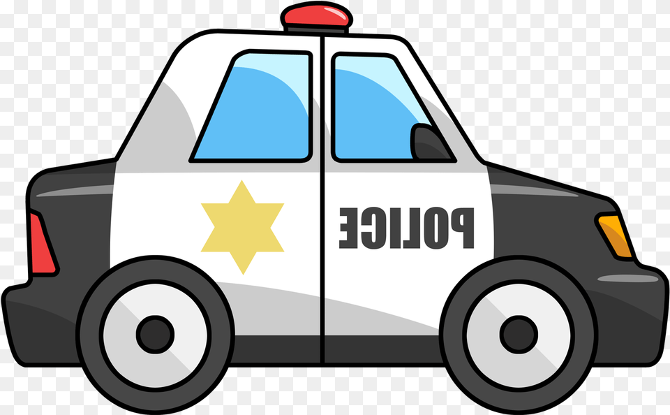 Cartoon Police Car Clip Art Police Car Clipart Clipart Police Car Cartoon, Transportation, Vehicle Free Transparent Png