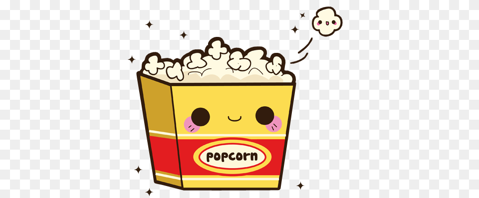 Cartoon Popcorn Clipart Clipart, Food, Face, Head, Person Free Transparent Png