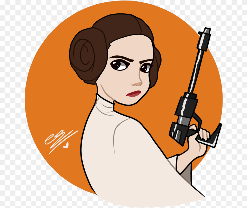 Cartoon Princess Leia Leia Organa Rebel Princess Fanart, Photography, Adult, Portrait, Person Png