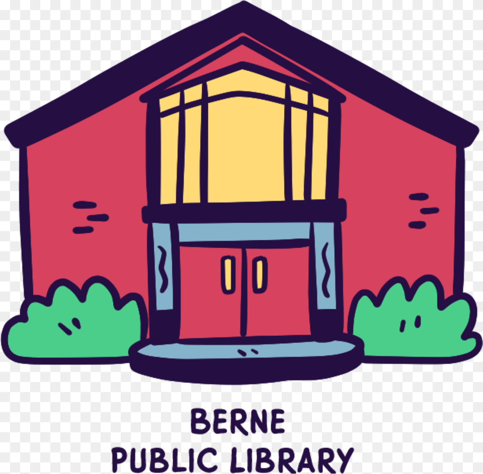 Cartoon Public Library, Architecture, Outdoors, Shelter, Building Free Transparent Png