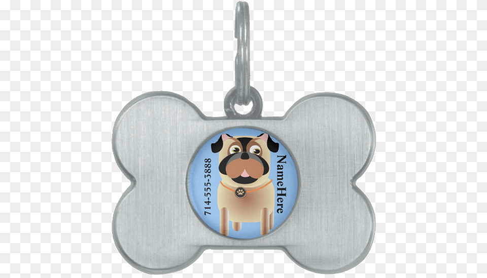 Cartoon Pug Dog Tag With Phone Number Amp Name Edit Pet Hunderegel Kundenspezifischer Haustier Umbau Tiermarke, Accessories, Ping Pong, Ping Pong Paddle, Racket Png Image