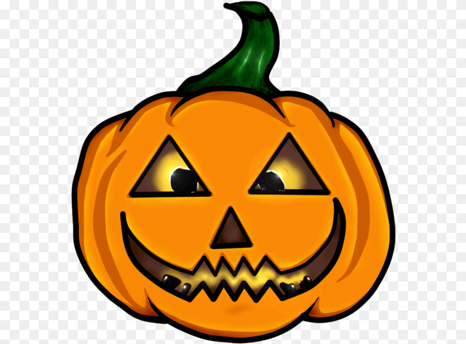 Cartoon Pumpkin Halloween Images Cartoon Transparent, Festival, Device, Grass, Lawn Free Png Download