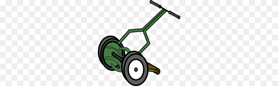 Cartoon Push Reel Lawn Mower Clip Art, Grass, Plant, Device, Lawn Mower Png Image