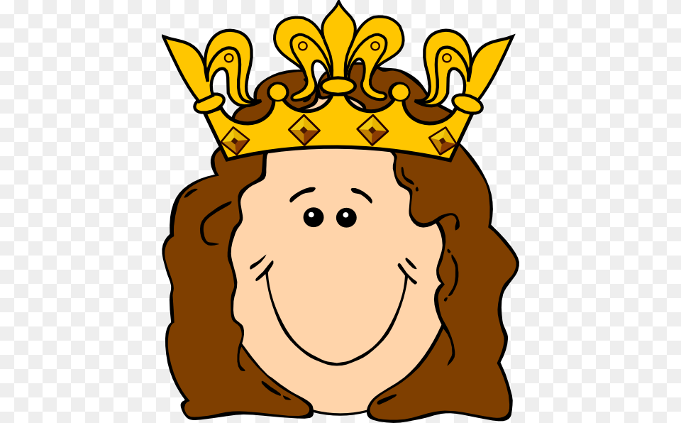Cartoon Queen Crown Clip Art For Web, Accessories, Jewelry, Baby, Person Free Png