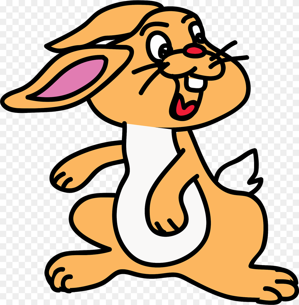 Cartoon Rabbit Clipart Free Png Download