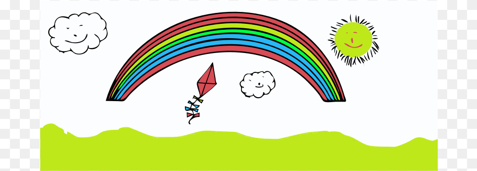 Cartoon Rainbow Images Clip Art, Graphics Free Png