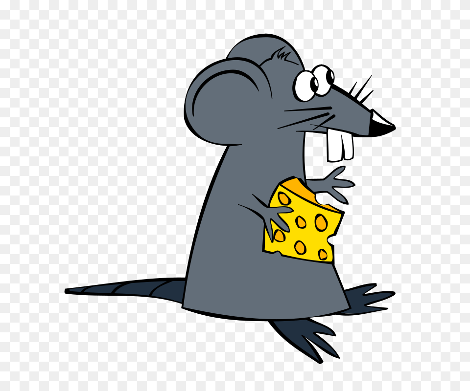 Cartoon Rat Eating Cheese Clip Art Png