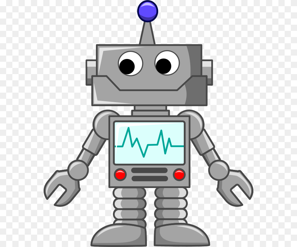 Cartoon Robot, Dynamite, Weapon Png Image