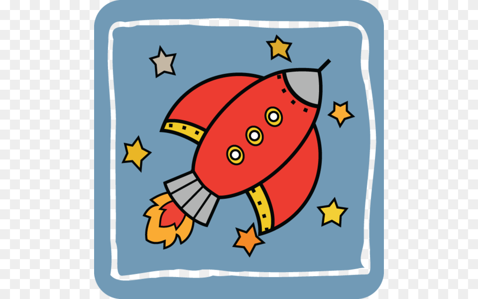 Cartoon Rocket Clip Art, Applique, Pattern, Home Decor Png