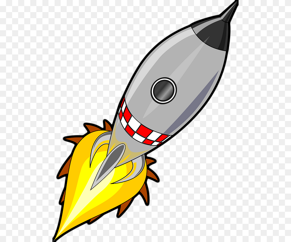 Cartoon Rocket Clipart Animated Clipart Rocket, Ammunition, Missile, Weapon, Animal Free Transparent Png