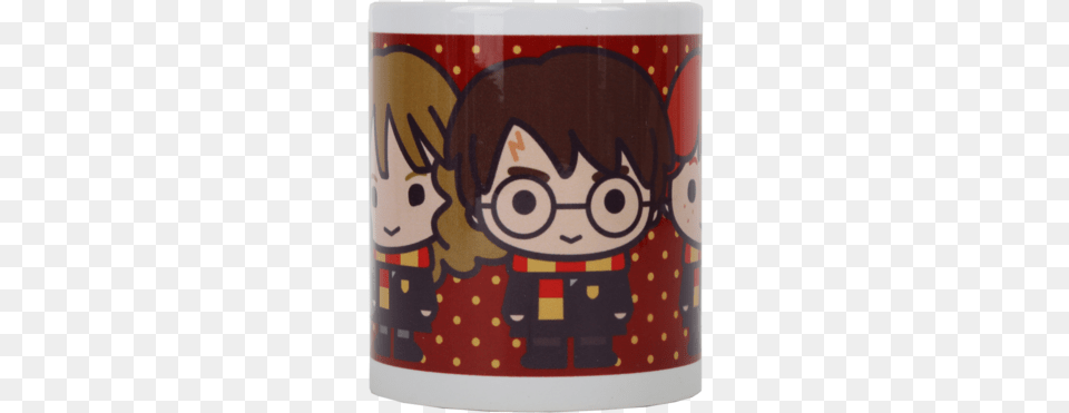 Cartoon Ron Hermione And Harry, Can, Tin, Face, Head Png Image