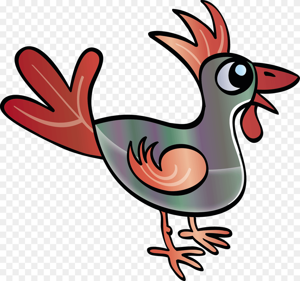Cartoon Rooster Clipart, Animal, Beak, Bird, Dynamite Free Png