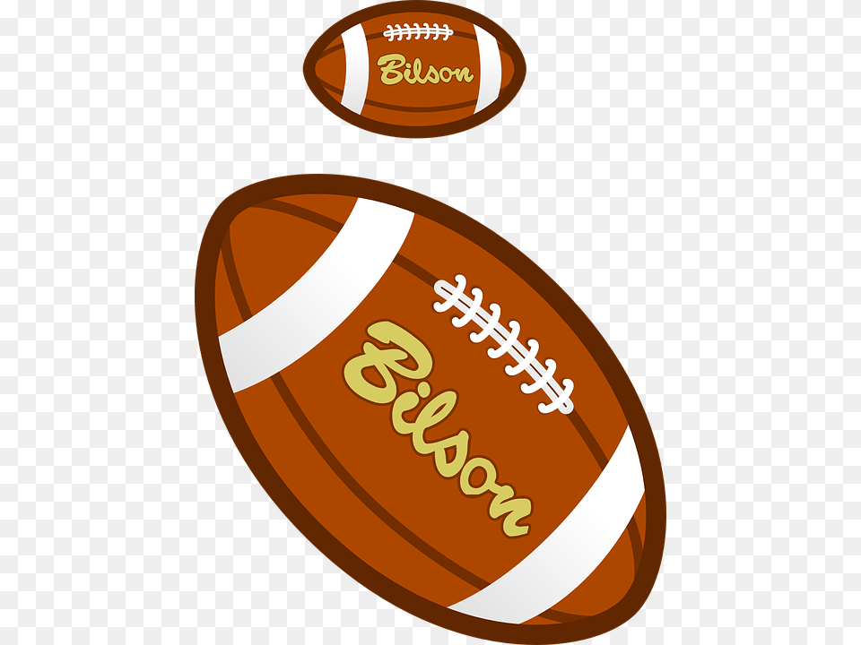 Cartoon Rugby Ball, Sport, Rugby Ball, Food, Ketchup Png Image