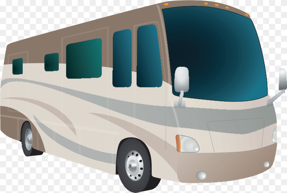 Cartoon Rv, Transportation, Van, Vehicle, Bus Free Transparent Png