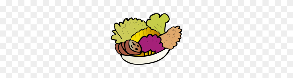 Cartoon Salad Clipart Clipart, Food, Lunch, Meal, Dish Free Png