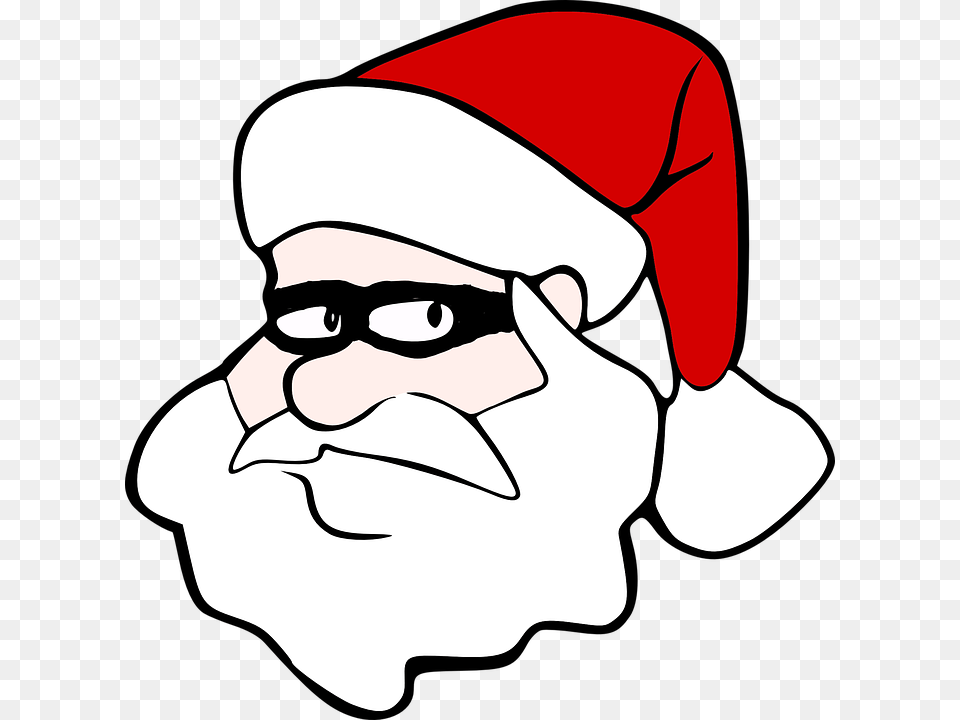 Cartoon Santa Head, Baby, Person, Face Free Transparent Png