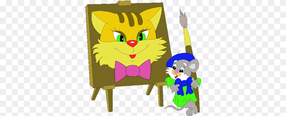 Cartoon School Animals Animals Painting Clipart, Baby, Person, Animal, Fish Free Png Download