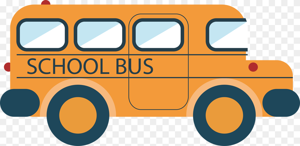 Cartoon School Bus, School Bus, Transportation, Vehicle, Bulldozer Png