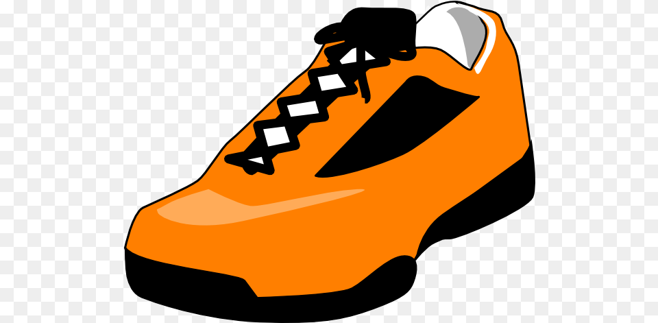 Cartoon Shoes Orange Shoe Clipart, Clothing, Footwear, Sneaker Free Png Download