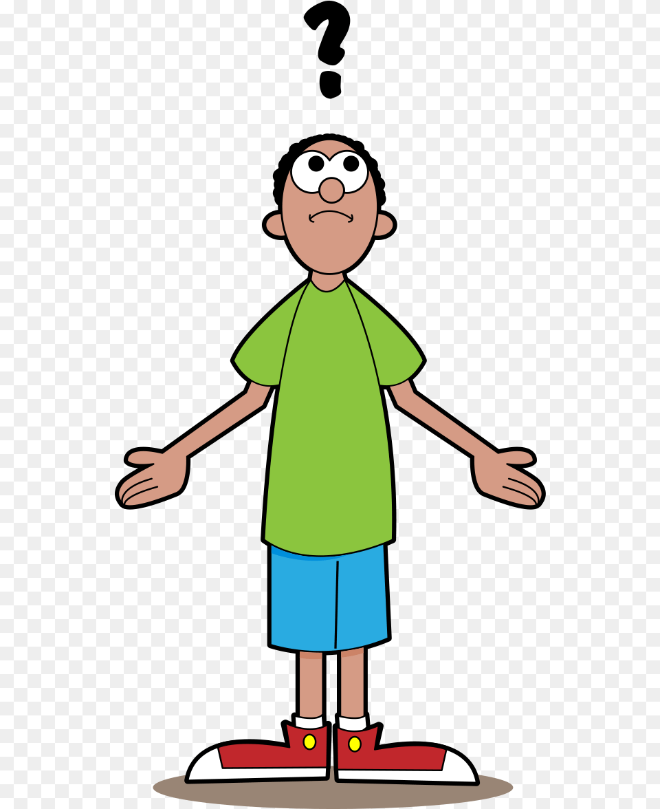 Cartoon Shrugging Shoulders, Child, Clothing, Female, Girl Free Png