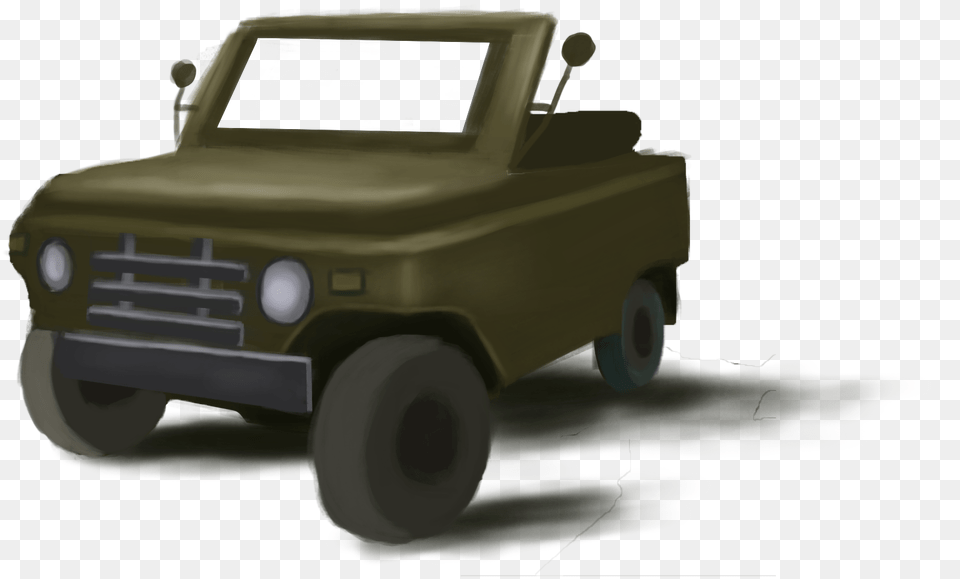 Cartoon Simple Chariot Jeep And Psd Model Car Jeep, Transportation, Vehicle, Machine, Wheel Free Transparent Png