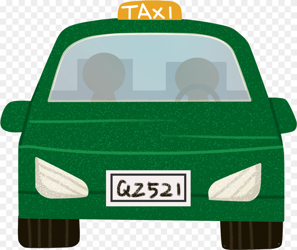 Cartoon Simple Parking Car And Psd, Taxi, Transportation, Vehicle, First Aid Png