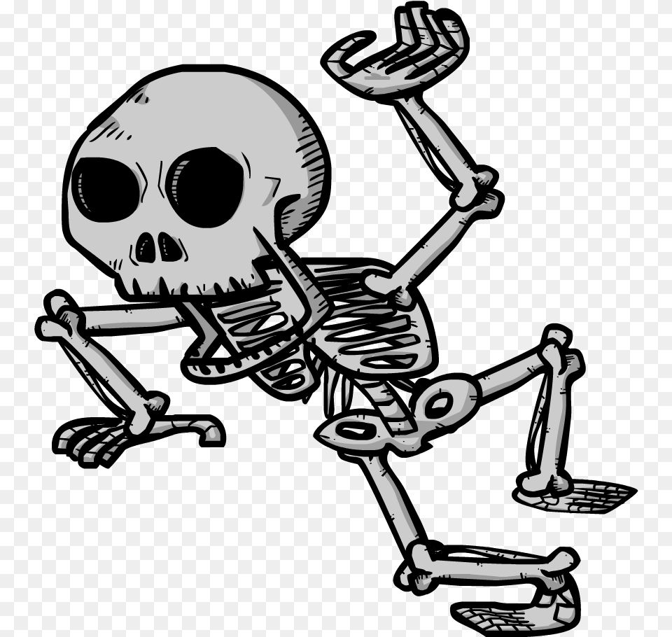 Cartoon Skeleton Cartoon, Person, Head, Face Png