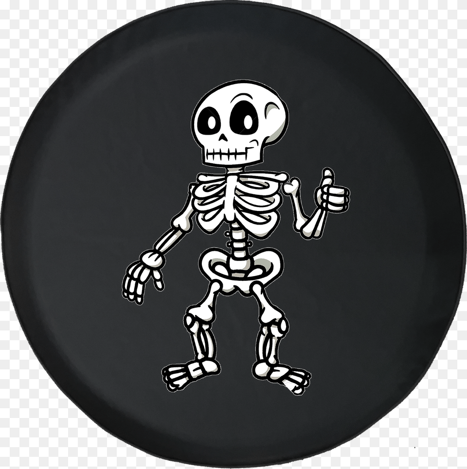 Cartoon Skeleton Thumbs Up Spooky Scary Haunted Halloween Skeleton Cartoon Thumbs Up, Baby, Person, Plate, Face Free Png