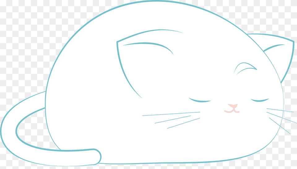 Cartoon Sleeping Cat Clipart, Electronics, Mouse, Hardware, Computer Hardware Png