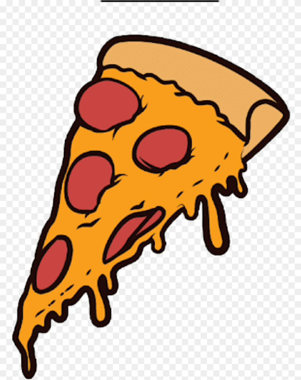 Cartoon Slice Cartoon Pizza, Food, Baby, Person Free Transparent Png