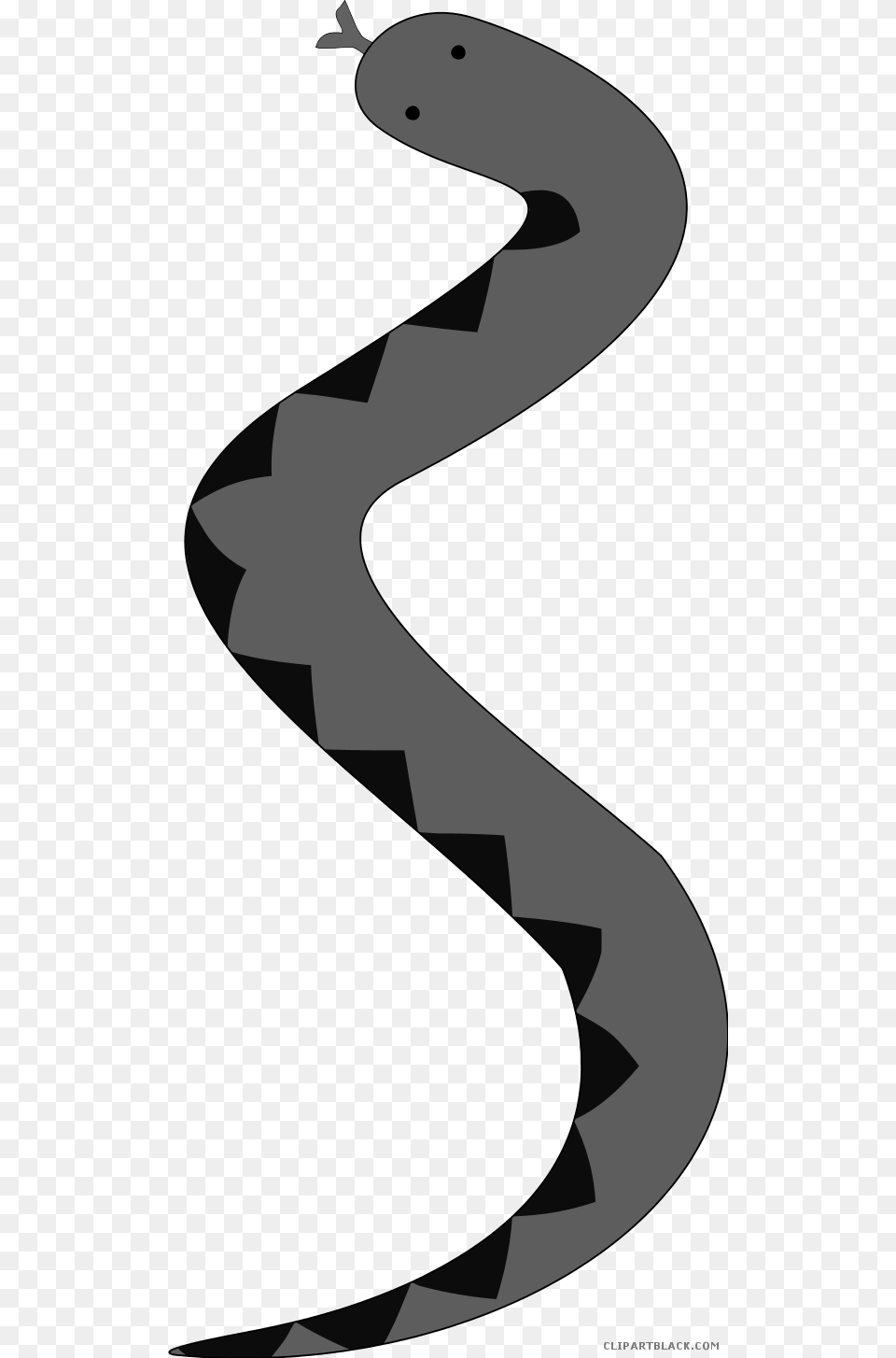 Cartoon Snake Animal Black White Clipart Images Snake And Ladders, Nature, Outdoors, Snow, Snowman Free Transparent Png
