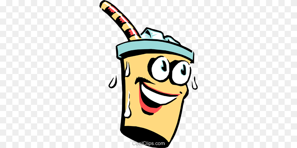 Cartoon Soft Drink Royalty Vector Clip Art Illustration, Cream, Dessert, Food, Ice Cream Free Png Download