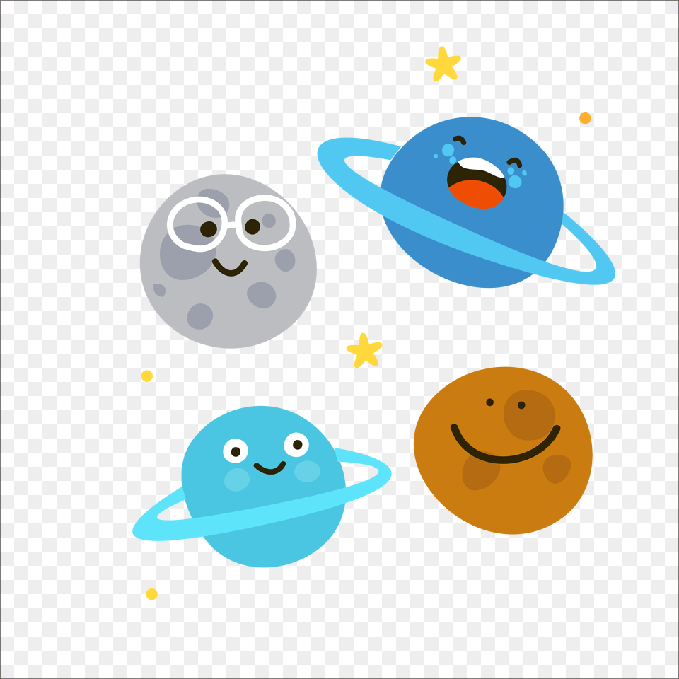 Cartoon Solar System, Rattle, Toy, Animal, Reptile Png Image