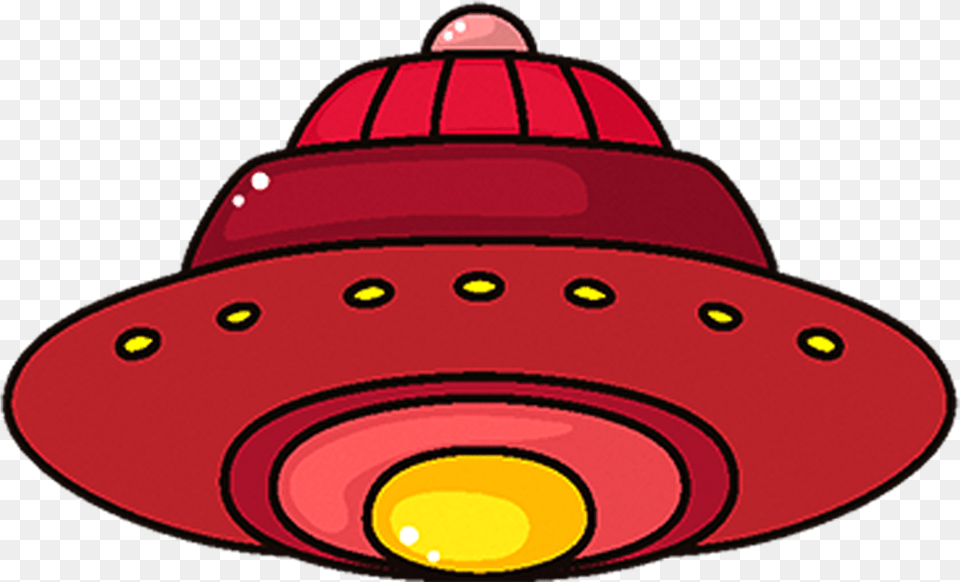 Cartoon Spacecraft Unidentified Flying Spaceship Art Cartoon, Clothing, Hat, Lighting, Lamp Free Png Download