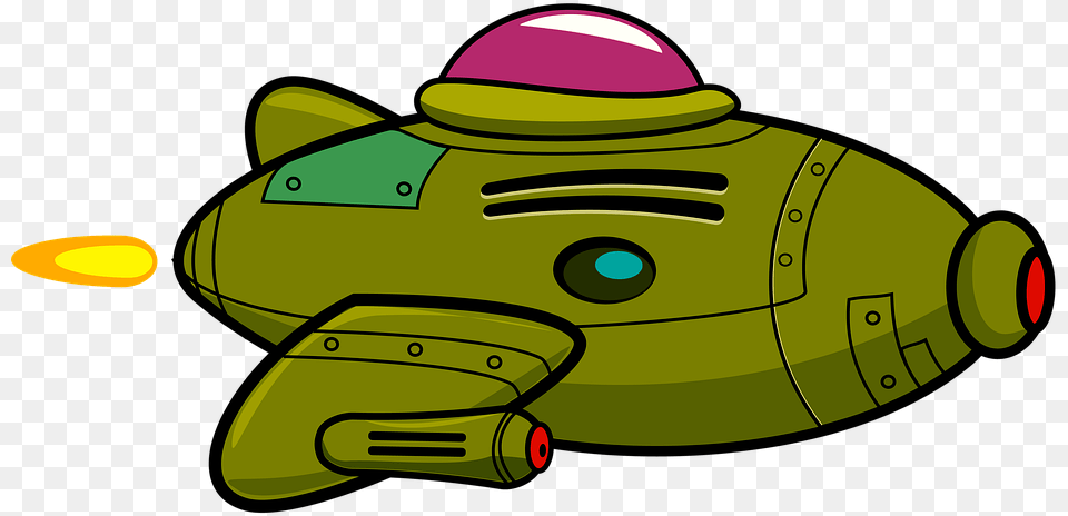 Cartoon Spaceship, Car, Transportation, Vehicle Png