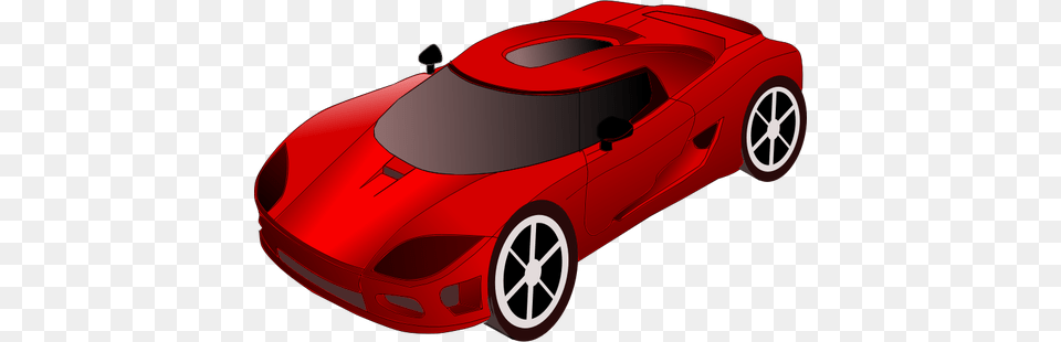 Cartoon Sports Car Clip Art, Wheel, Vehicle, Transportation, Sports Car Png Image