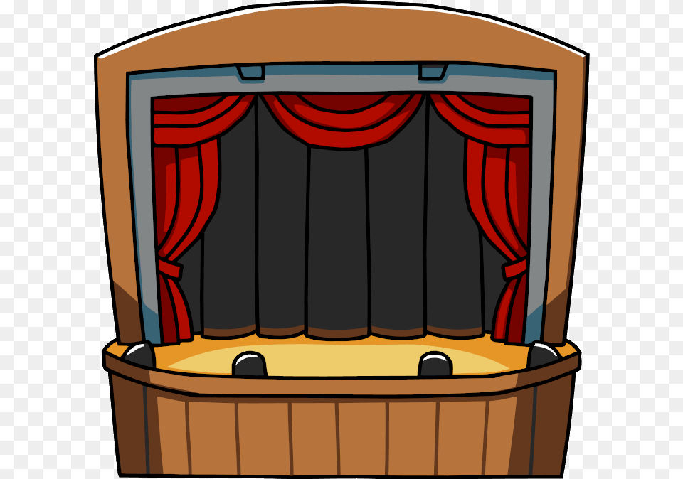 Cartoon Stage Cartoon Stage, Indoors, Theater Free Transparent Png