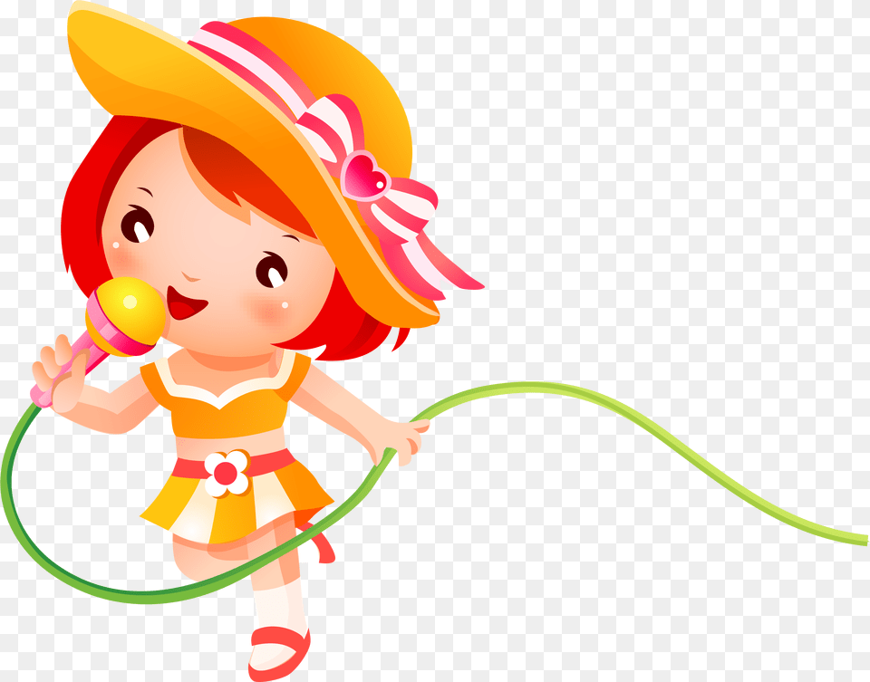 Cartoon Stage Performing Arts Music Training Singing Music Stage Cartoon, Clothing, Hat, Baby, Person Free Transparent Png