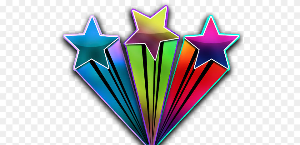 Cartoon Star Colorful Star Design, Star Symbol, Symbol, Light Png Image