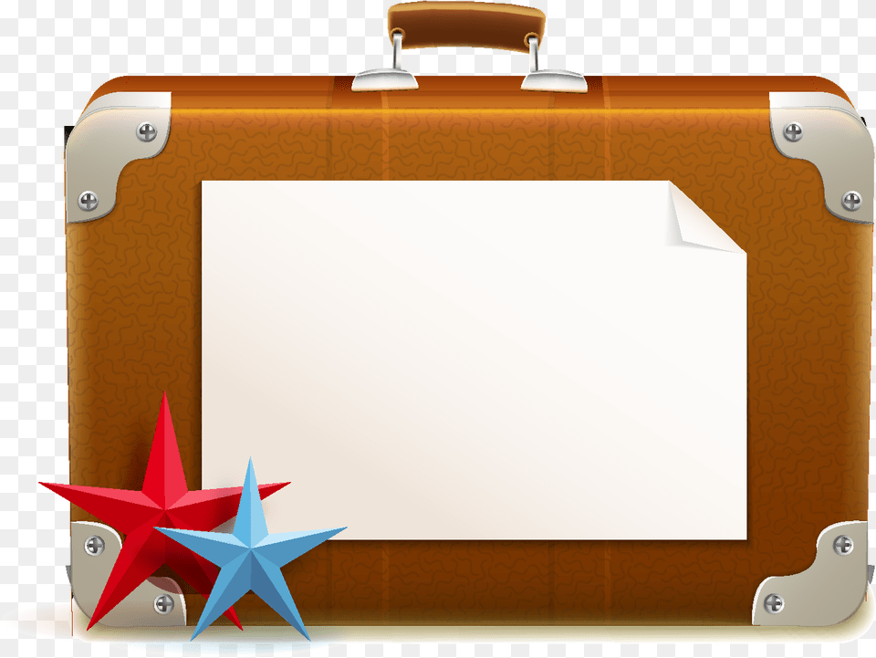 Cartoon Starfish Suitcase Element Resort, Bag, Hot Tub, Tub, Baggage Free Png