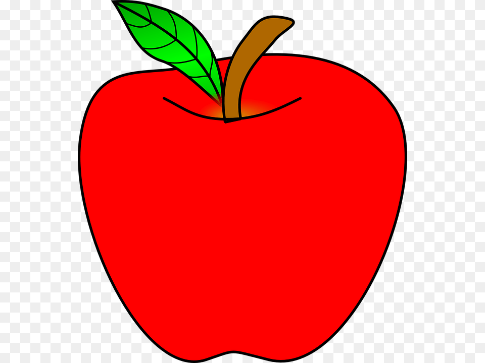 Cartoon Stay Out Of Home, Apple, Food, Fruit, Plant Png
