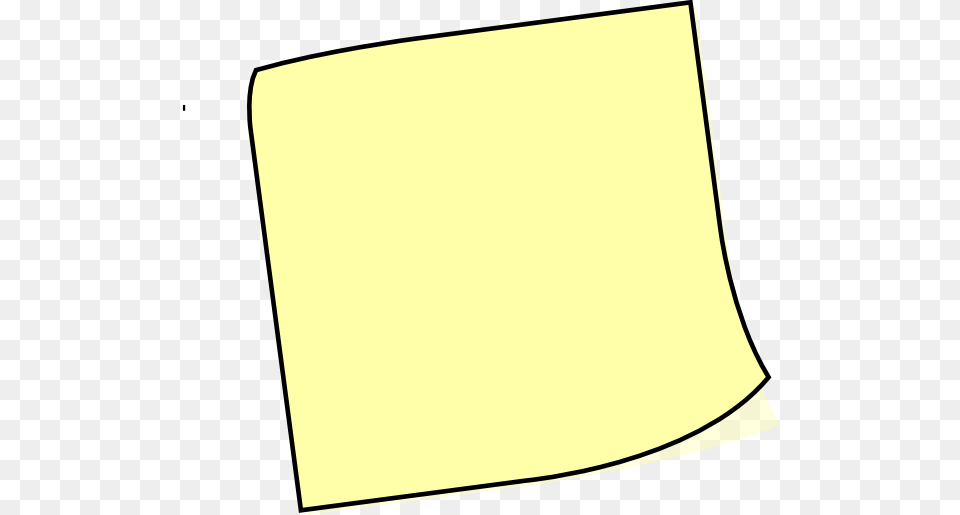 Cartoon Sticky Notes, Text, Paper Free Png
