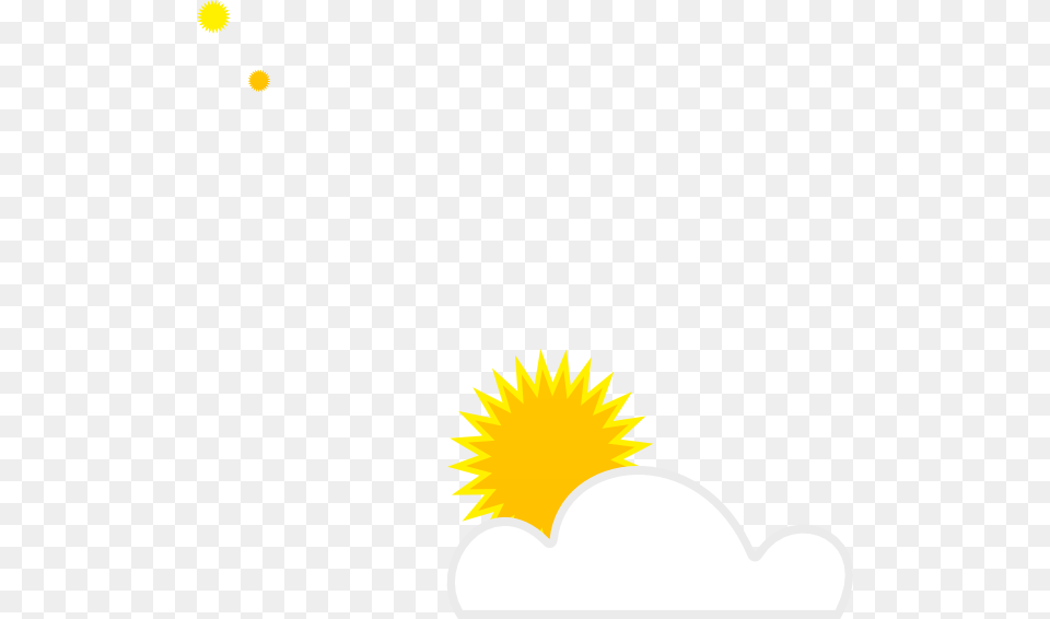 Cartoon Sun And Clouds, Logo, Nature, Outdoors, Sky Free Png Download