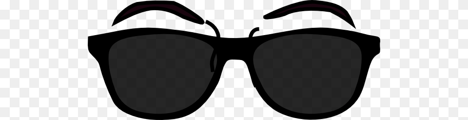 Cartoon Sunglasses Shadow, Accessories, Glasses, Formal Wear, Tie Free Png Download