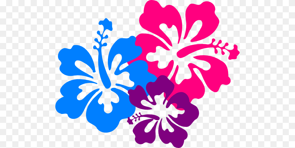 Cartoon Surfboard Clip Art, Flower, Hibiscus, Plant Png Image